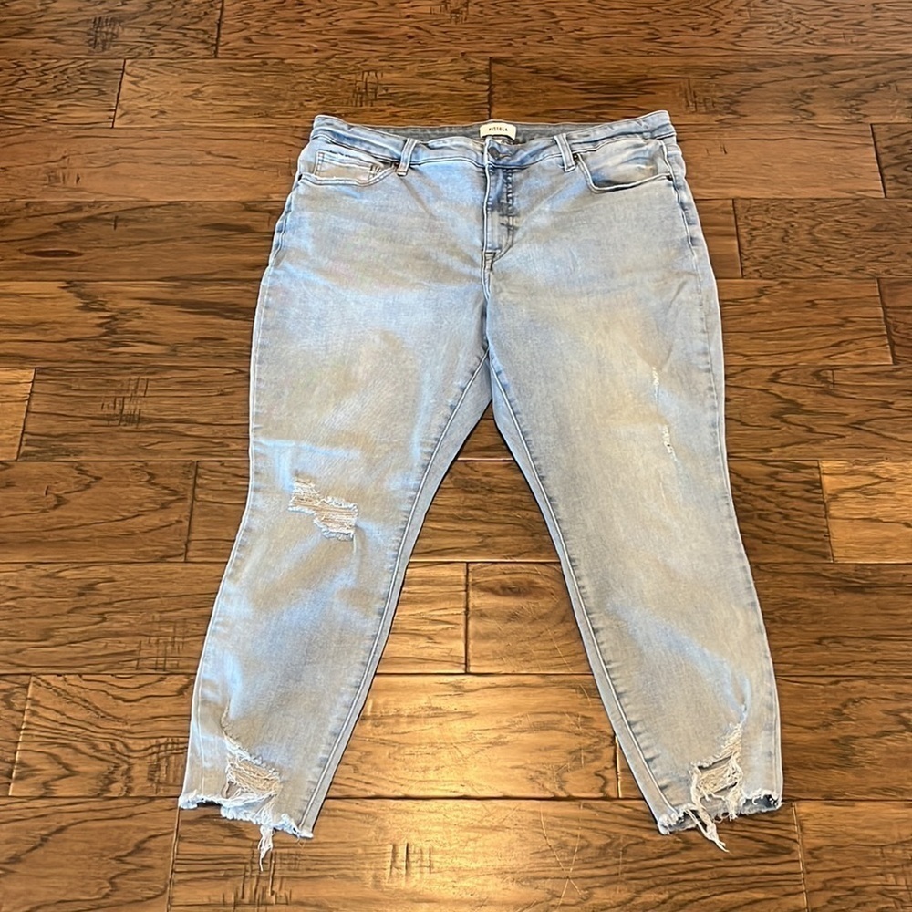 Pistola High Rise Ankle Crop Skinny Size 18W